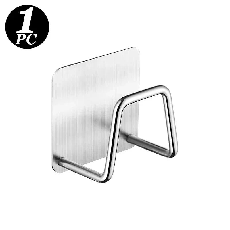 Adhesive Stainless Steel Sponge Holder