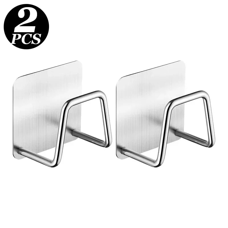 Adhesive Stainless Steel Sponge Holder