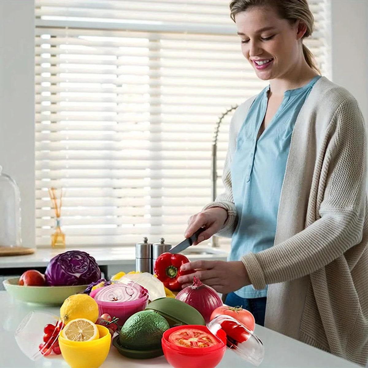 Boîtes de conservation pour fruits et légumes
