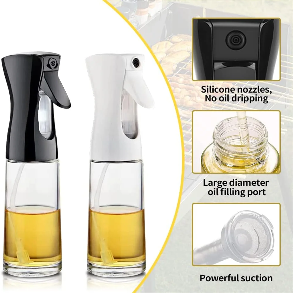 Vaporisateur d'huile réutilisable pour la cuisine