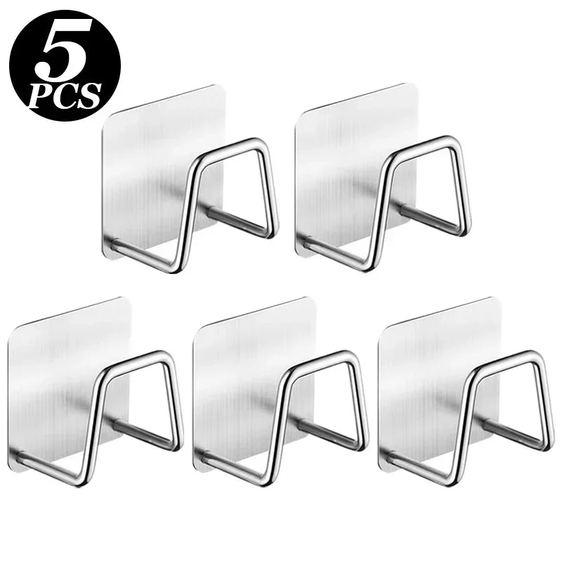 Adhesive Stainless Steel Sponge Holder