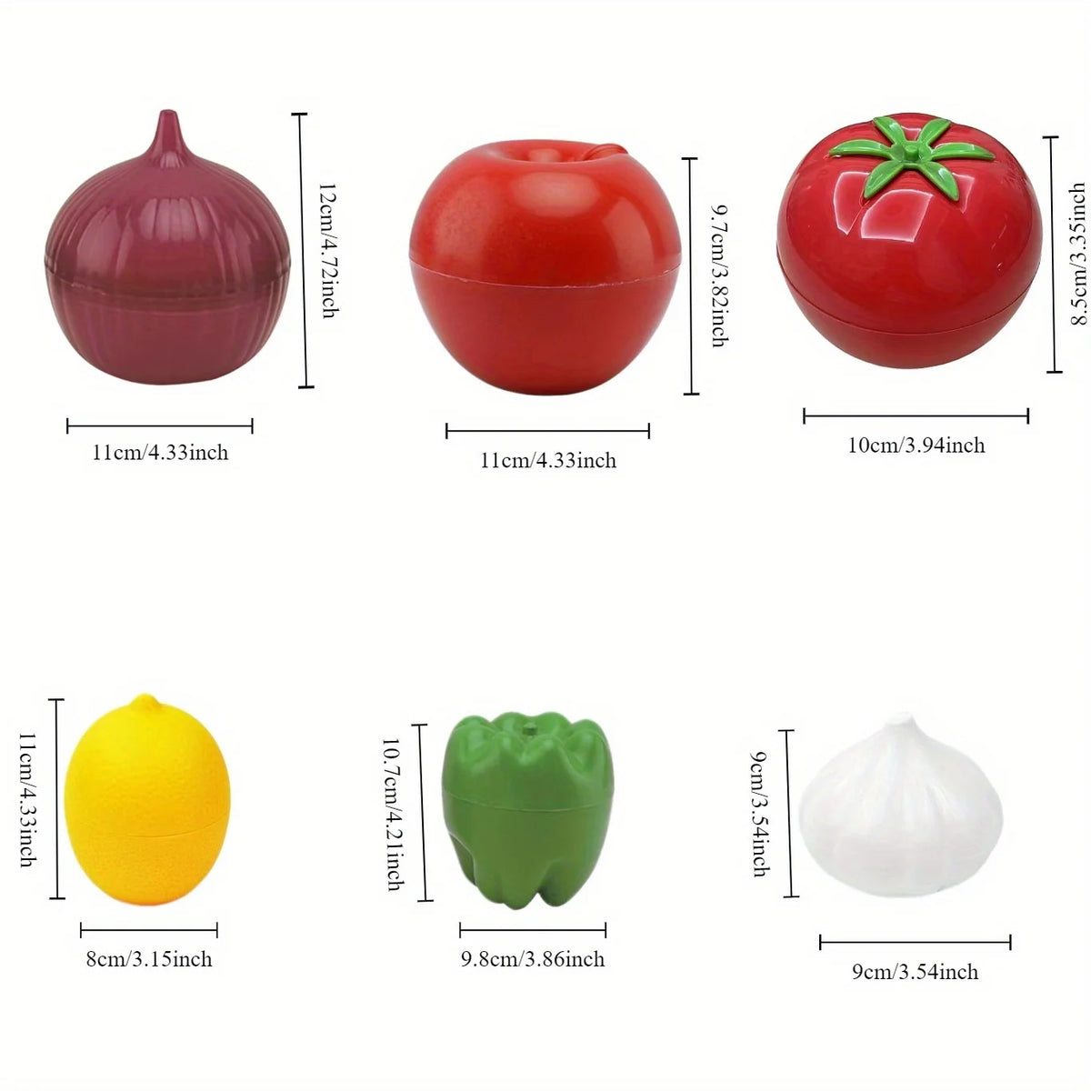 Boîtes de conservation pour fruits et légumes
