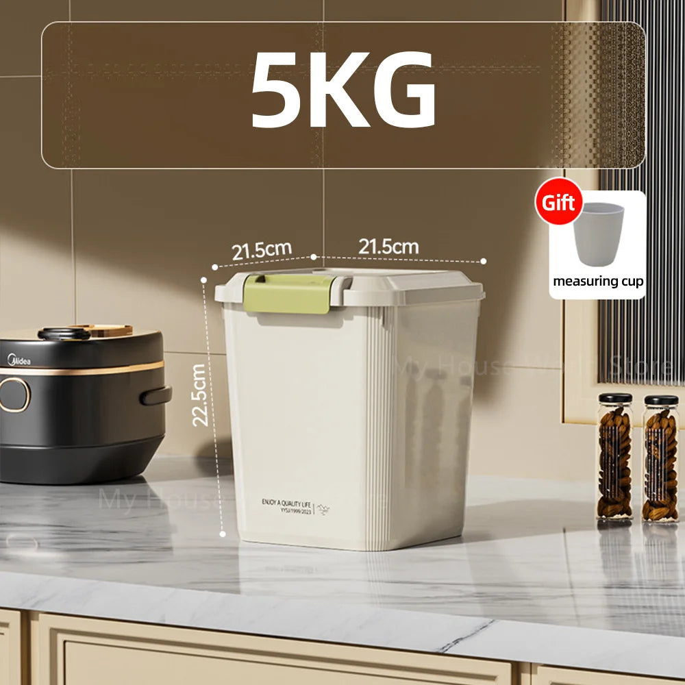 Airtight Rice Storage Container 5 or 10 kg