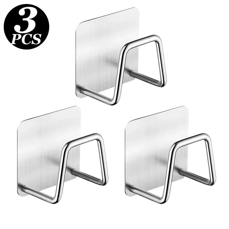 Adhesive Stainless Steel Sponge Holder