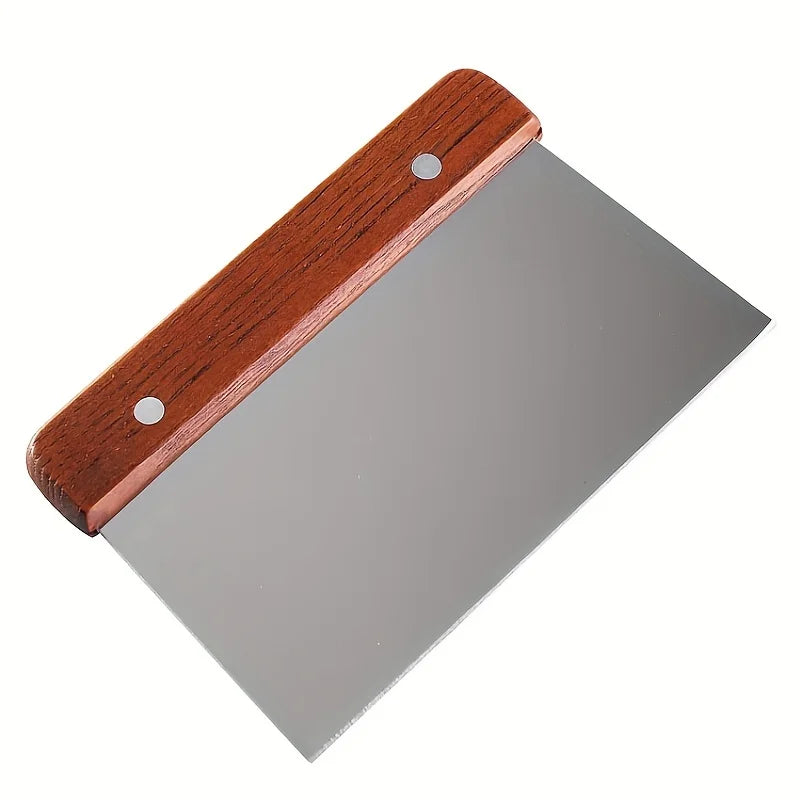 Racloir coupe-pâte en acier inoxydable