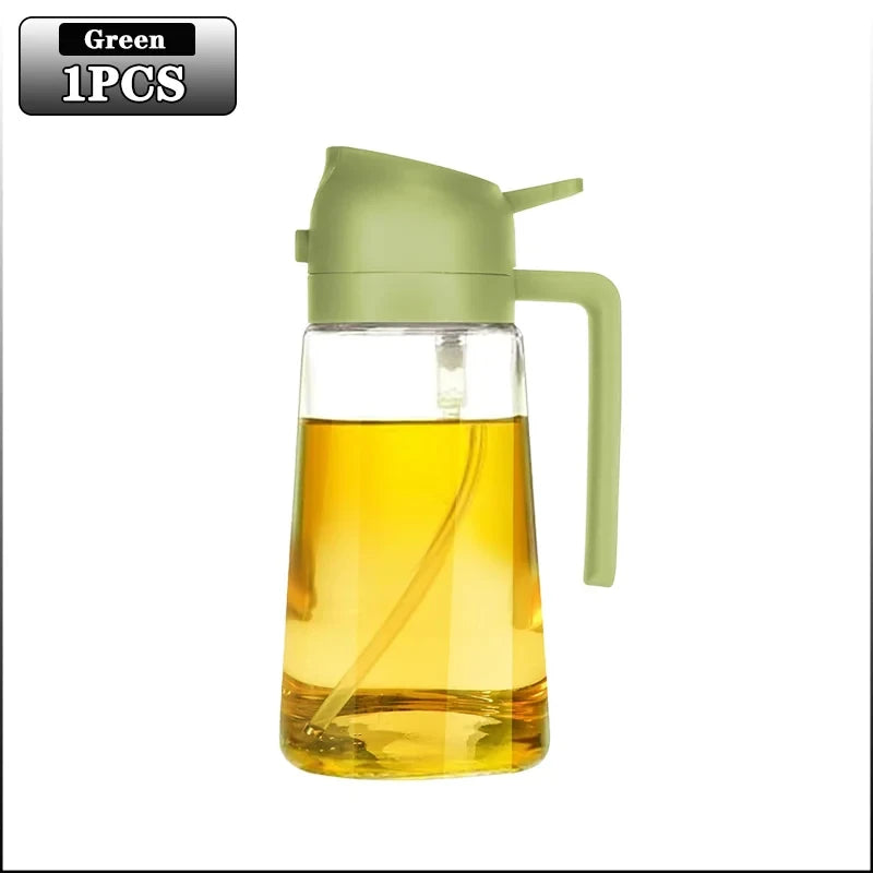 2-in-1 Oil Bottle with Sprayer