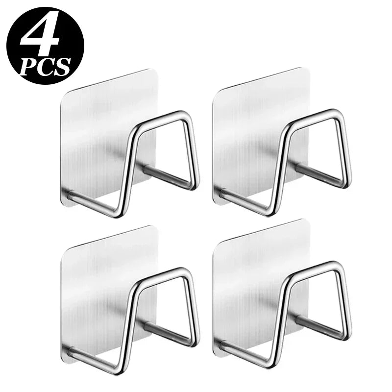 Adhesive Stainless Steel Sponge Holder