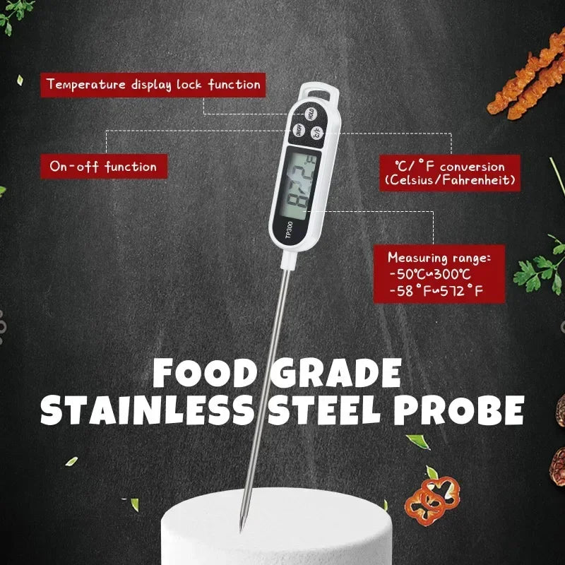 Thermomètre de cuisine numérique à sonde